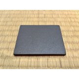 No.BK2001-2.5  2.5号長角陶板（小）黒色