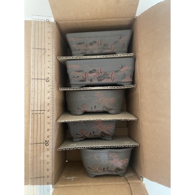 画像1: No.12A-5A  盆栽鉢セット 5個入り
