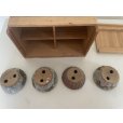 画像3: No.TB0801 <br>中古ミニ盆栽鉢４個セット（木箱付き） (3)