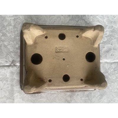 画像3: No.MA6302  中野行山　長角隅入足付　茶