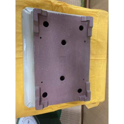 画像3: No.SA6401 角山　13号長角エン付隅切高高台　白