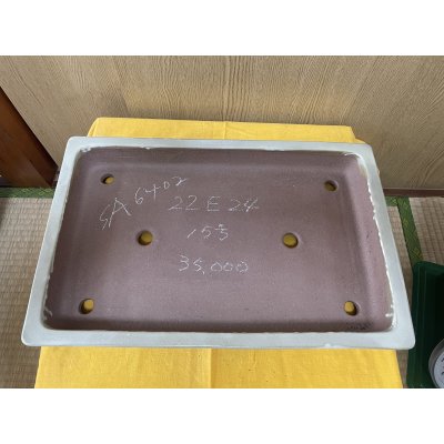 画像2: No.SA6402 角山　15号長角浅エン付　白