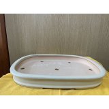 No.SA6405 黎鳳　13号長方俵形　白　手造り