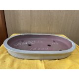 No.SA6406 角山　12号小判浅エン付　白