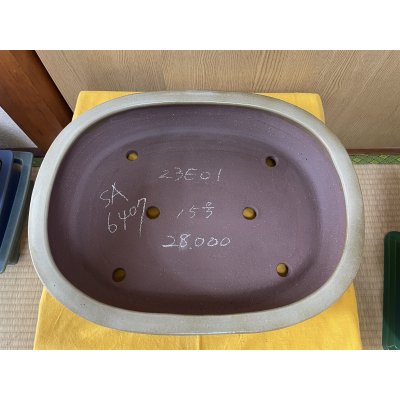 画像2: No.SA6407 角山　15号小判切立　白