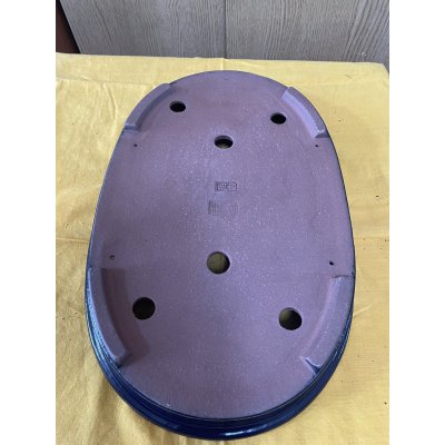 画像3: No.SA6420 角山　12号小判浅エン付　ルリ