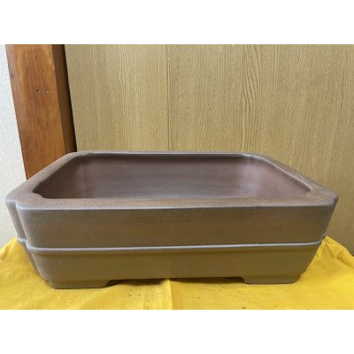 画像1: No.SA6428 黎鳳　特注１２号長角隅入　紫泥