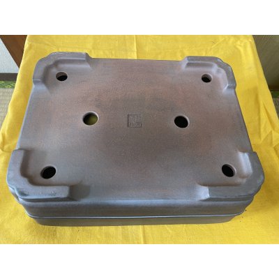 画像3: No.SA6429 黎鳳　10号長角隅入中帯　紫泥