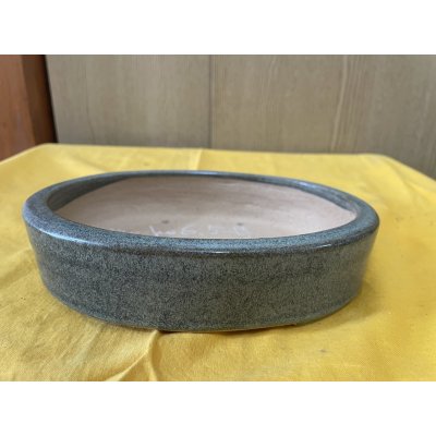 画像1: No.SA6441 黎鳳　手造り　6.5号小判中浅切立　オリベ結晶