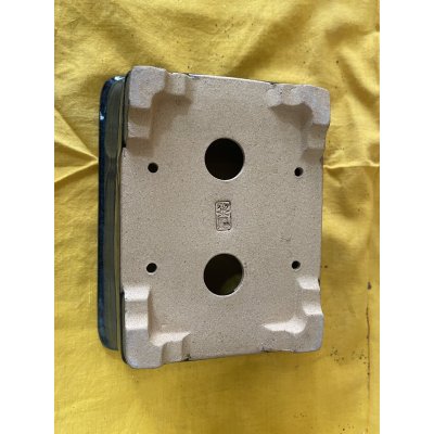 画像3: No.SA6445 鴻陽　手造り　5号袋長方エン付下帯段足　ナマコ