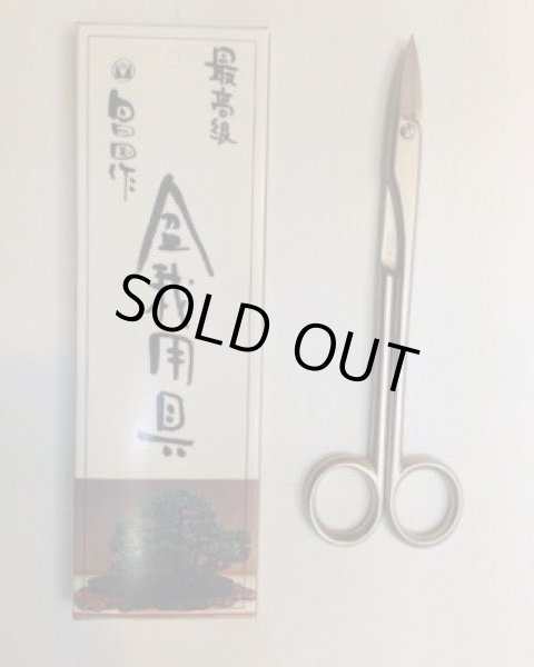 画像4: No.8003  白染め芽摘み鋏 (4)