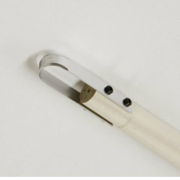 画像2: No.2271  木柄両刃神作刀 丸 (2)