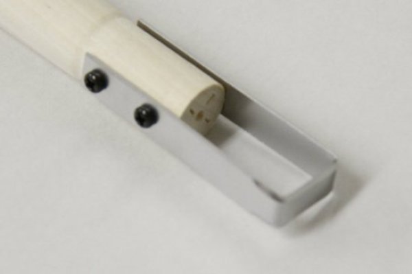 画像3: No.2272  木柄両刃神作刀 角 (3)