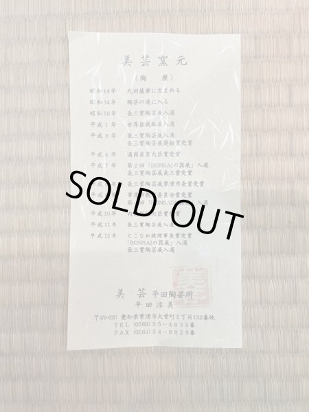 画像7: No.HR3557  美芸 特選鉢(木箱入) (7)