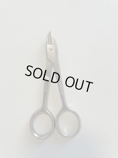 画像2: No.8009  白染め針金切り小鋏 (2)