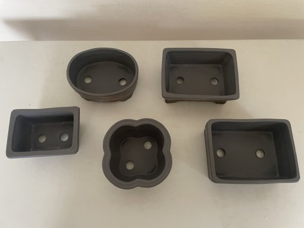画像3: No.12A-5A  盆栽鉢セット 5個入り (3)