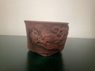 盆栽鉢　落款あり 盆栽鉢 植木鉢 小品盆栽鉢 大品盆栽鉢