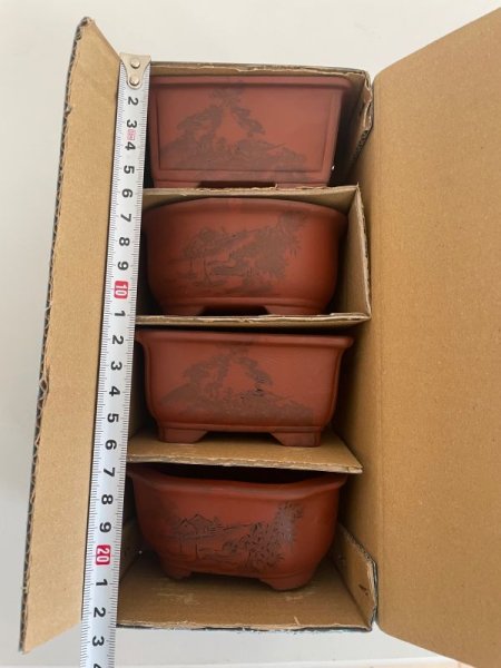 画像4: No. Maru-500 文山鉢セット (4)