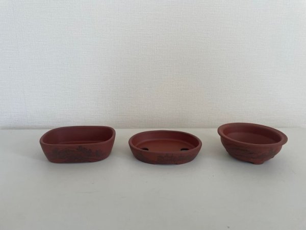 画像2: No. Maru-900 文山鉢セット (2)
