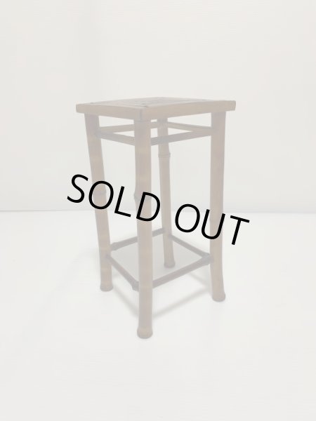 画像2: No.DA4715  盆栽用卓(中古) (2)