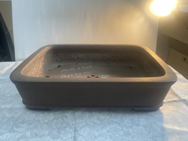 画像1: No.MA6308  中野行山　長角上帯　ウ泥 (1)