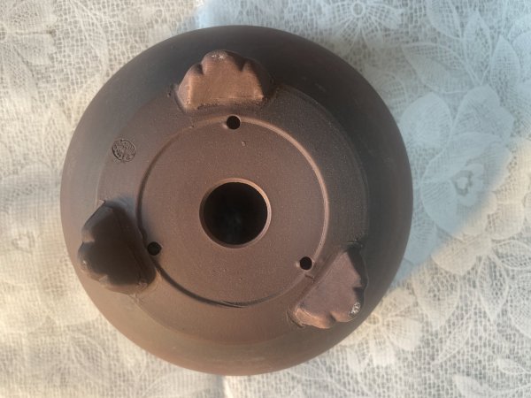 画像3: No.MA6314  美芸４号鉄鉢 (3)