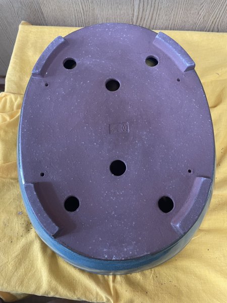 画像3: No.SA6404 角山　13号小判ワン形下帯　オリベ (3)