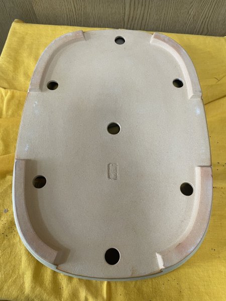 画像3: No.SA6405 黎鳳　13号長方俵形　白　手造り (3)