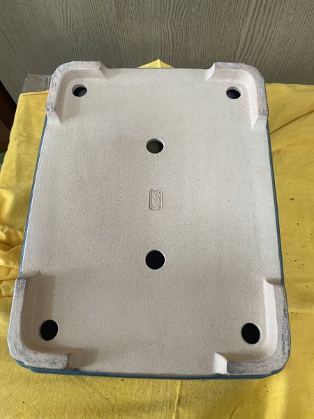 画像3: No.SA6408 黎鳳　11号長方撫角隅取切足　オリベ　手造り (3)