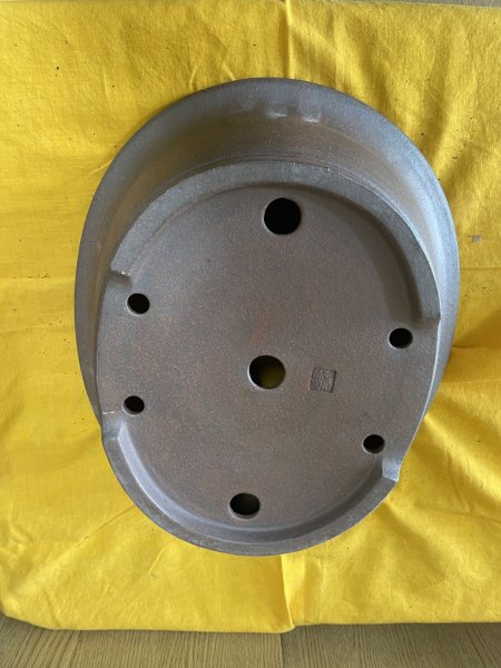 画像3: No.SA6426 黎鳳　10号小判大深　紫泥 (3)