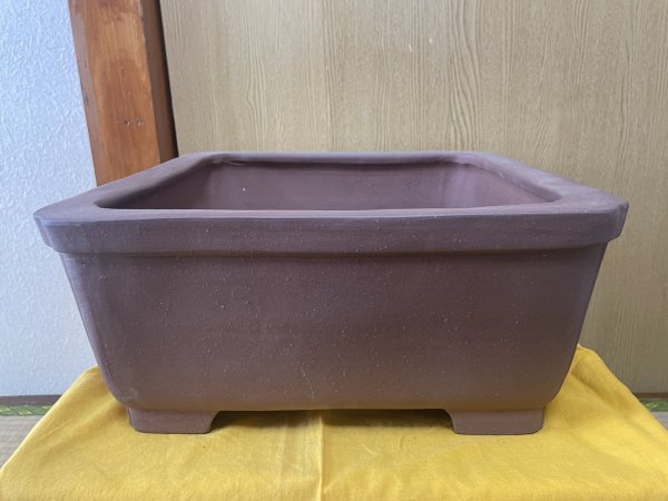 画像1: No.SA6431 角山　13号正角隅入上帯　紫泥 (1)