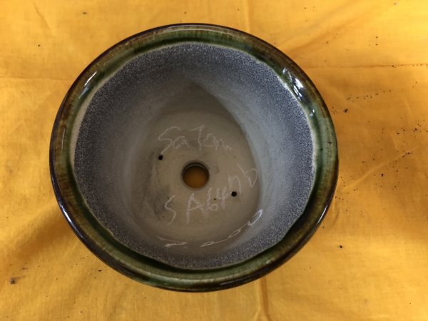 画像2: SA6476  里美　手造丸鉢 (2)