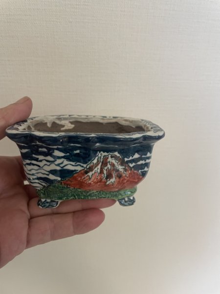 画像1: No.TB0604  陶酔　盆栽鉢 (1)