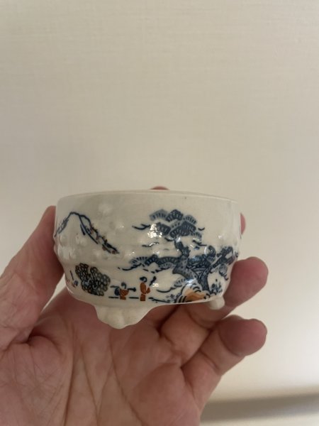 画像1: No.TB0602  陶酔　盆栽鉢　丸 (1)